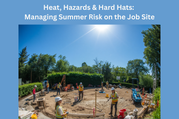 Heat, Hazards & Hard Hats: Managing Summer Risk on the Job Site
